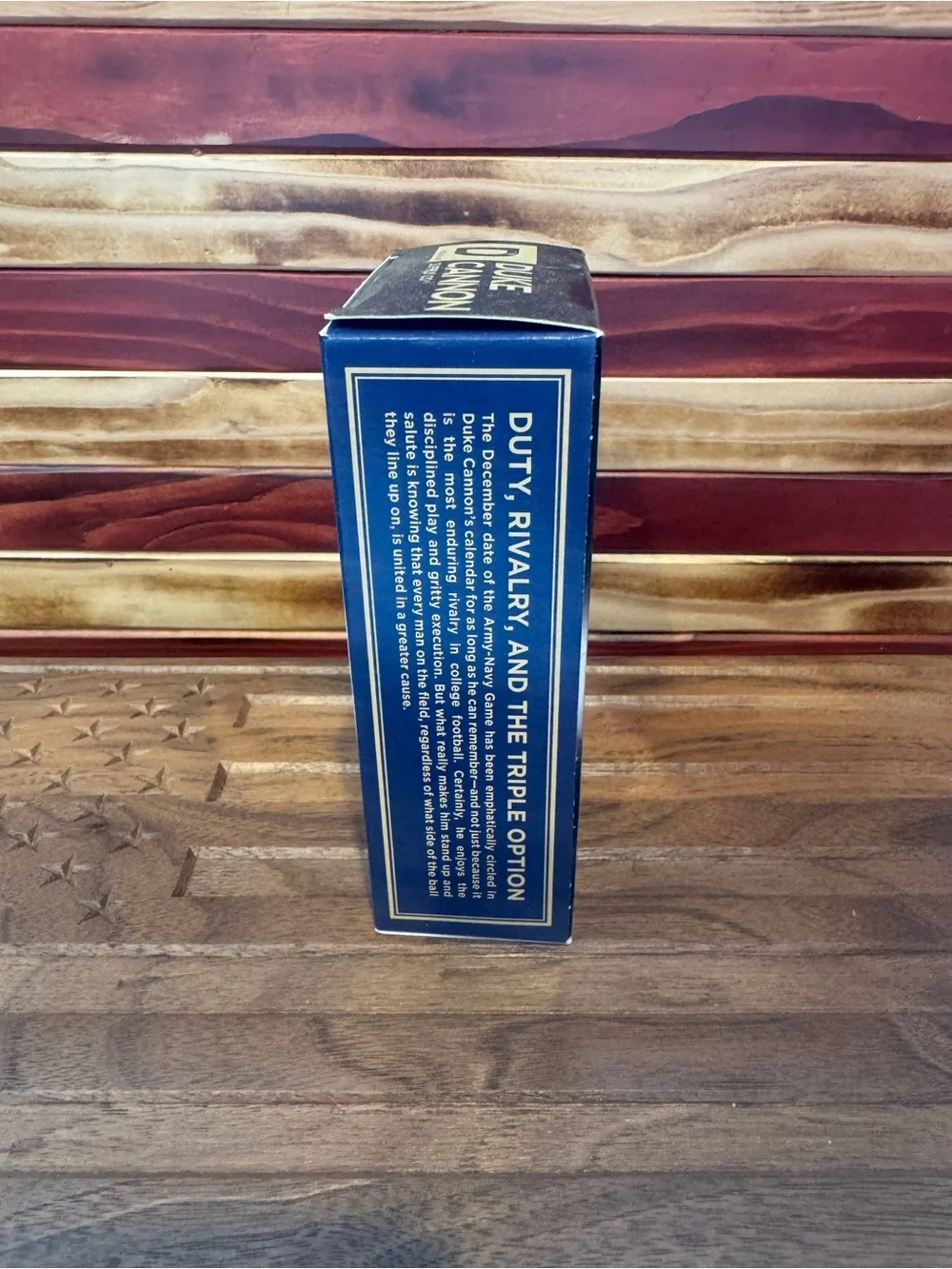Duke Cannon Go Navy Army Big American Brick of Soap - Blue
